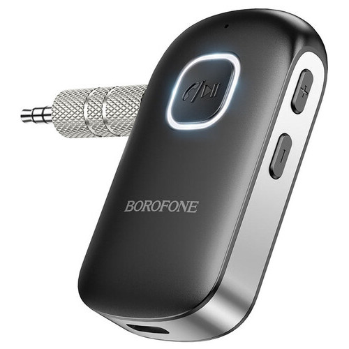 Bluetooth аудіо ресивер Borofone BC42 Чорний фото №7