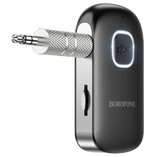Bluetooth аудіо ресивер Borofone BC42 Чорний фото №2