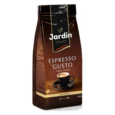 Кофе Jardin в зернах 1 кг сила вкуса 4 Espresso Gusto (jr.1099011)