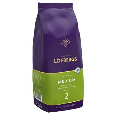 Кава Lofbergs Medium в зернах 1 кг (7310050012292) фото №1