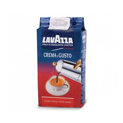 Кава Lavazza мелена 250г пакет CremaGusto (prpl.03876) фото №1