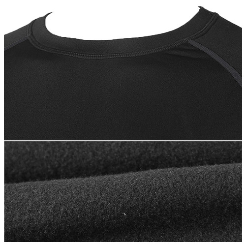 Термобілизна чоловіча Xintown NYXT16XJCT Black-Gray 3XL еластична потовщена тепла під одяг фото №3