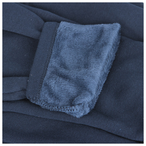 Термобілизна чоловіча Septwolves 08071 Blue L однотонна тепла з хутряною підкладкою на осінь-зиму фото №5