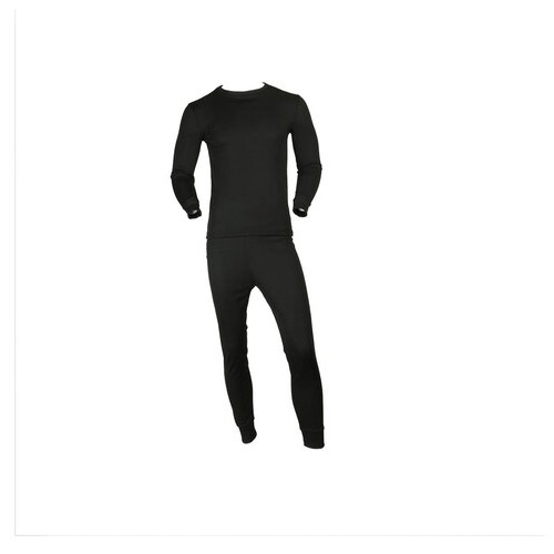 Термобілизна чоловіча костюм Thermo Dynamic Туреччина M 8111 чорна фото №1