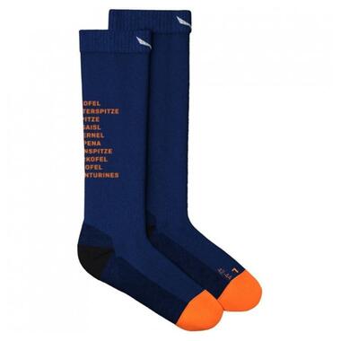 Шкарпетки чоловічі Salewa ORTLES DOLOMITES AM M SOCK 69043 8621 - 39-41 - синій (013.012.0316) фото №1