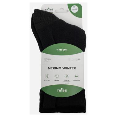 Шкарпетки Tribe Merino Winter T-KB-0011-black, 44-46 (T-KB-0011-black-44-46) фото №8