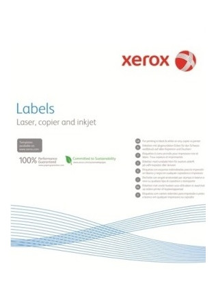 Наклейка Xerox Mono Laser 24 UP (squared) 70x37mm 100л (003R97408) фото №1