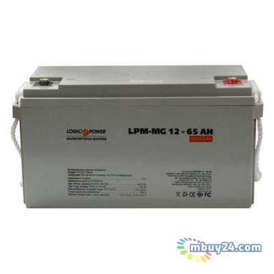 Батарея до ДБЖ LogicPower LPM MG 12В 65Ач (3872) фото №2
