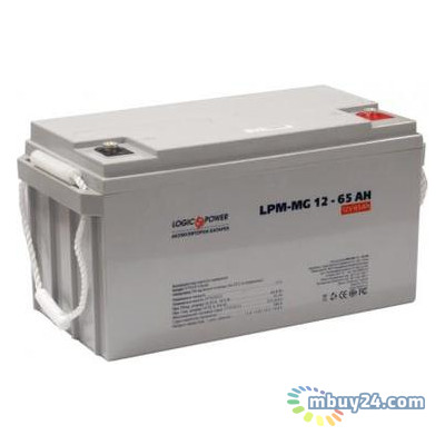 Батарея до ДБЖ LogicPower LPM MG 12В 65Ач (3872) фото №1