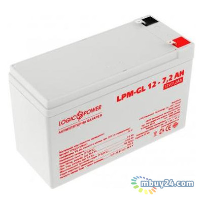 Батарея до ДБЖ LogicPower LPM-GL 12В 7.2Ач (6561) фото №1