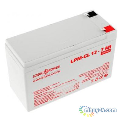 Батарея до ДБЖ LogicPower LPM-GL 12В 7Ач (6560) фото №1