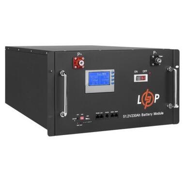 Акумулятор LogicPower LP LiFePO4 48V (51,2V) - 230 Ah (11776Wh) (Smart BMS 200A) з LCD RM (LP20331) фото №1