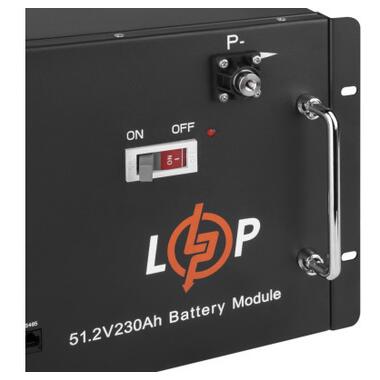 Акумулятор LogicPower LP LiFePO4 48V (51,2V) - 230 Ah (11776Wh) (Smart BMS 200A) з LCD RM (LP20331) фото №4
