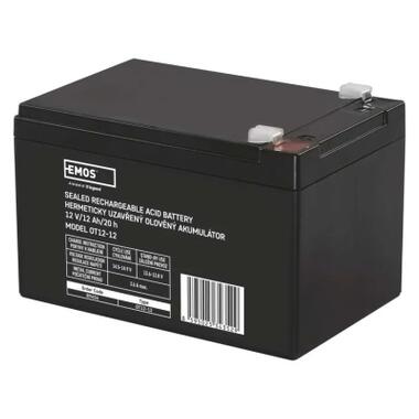 Батарея к ИБП EMOS 12V 12Ah (B9656) фото №1