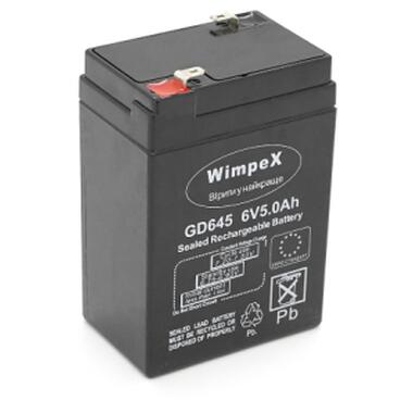 Батарея к ИБП Wimpex 6V 5Ah (Wimpex WX-645) фото №2