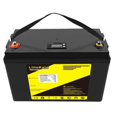 Акумуляторна батарея LiitoKala LiFePO4 12V100Ah(4S2P), LCD (12V100Ah(4S2P) LiFePO4 LC) фото №2
