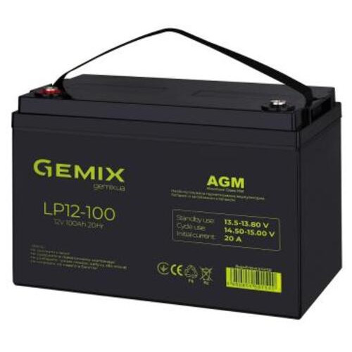 Батарея до ДБЖ Gemix LP 12В 100 Ач (LP12100) фото №2