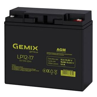 Батарея до ДБЖ Gemix 12В 17 Ач (LP1217) фото №2