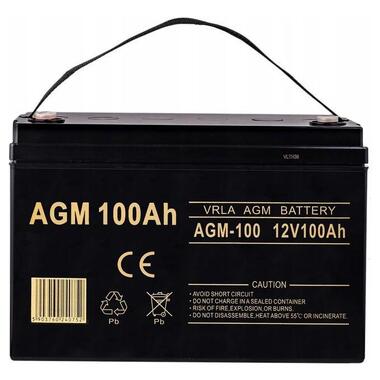 Аккумулятор для ИБП Volt Polska AGM 12V 100Ah VRLA (6AKUXAG100) фото №6
