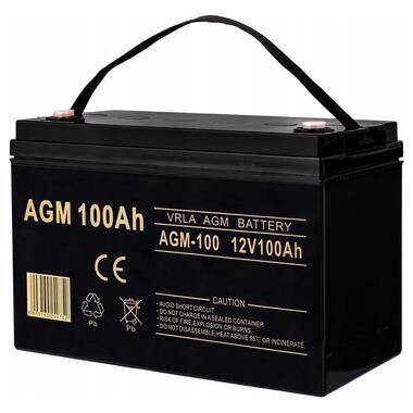 Аккумулятор для ИБП Volt Polska AGM 12V 100Ah VRLA (6AKUXAG100) фото №5