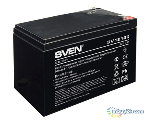 Аккумуляторная батарея Sven 12V SV 12120 фото №1