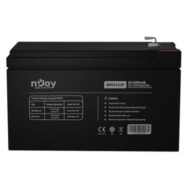 Батарея к ИБП nJoy 12V 7Ah (BTVACGUOBTD2FCN01B) AGM (GP07122F) фото №3