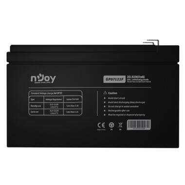 Батарея к ИБП nJoy 12V 7Ah (BTVACGUOBTD2FCN01B) AGM (GP07122F) фото №2