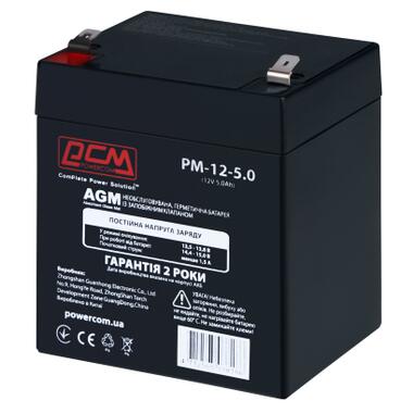 Батарея до ДБЖ Powercom PM-12-5.0 12V 5Ah (PM-12-5.0) фото №2