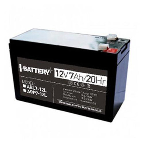 Аккумуляторная батарея I-Battery ABP7-12L 12V 7AH AGM фото №1