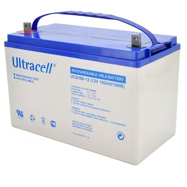 Акумуляторна батарея Ultracell UCG100-12 12V 100 Ah (UCG100-12/28065) GEL фото №1