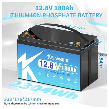 Аккумуляторная батарея LiFePO4 Kepworth 12V/180AH  фото №3