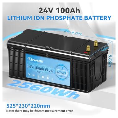 Аккумуляторная батарея LiFePO4 Kepworth 24V/100AH  фото №5