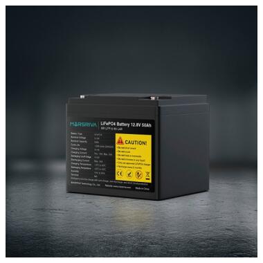 Батарея LiFePo4 Marsriva 12.8V 50Ah (MR-LFP12-50-LAR) фото №5