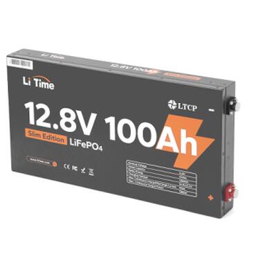 Батарея LiFePo4 Litime 12.8V 100Аh 1280Wh (L12V100-100-SLIM-LTCP-4) фото №4