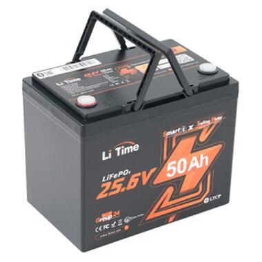 Батарея LiFePo4 Litime 25.6V 50Аh 1280Wh (L24V50-50-TM-BT-8-A70) фото №1