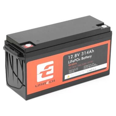 Батарея LiFePo4 LITHTECH 12,8V 314Ah, 3,14 + Bluetooth (TE12314BH) фото №1