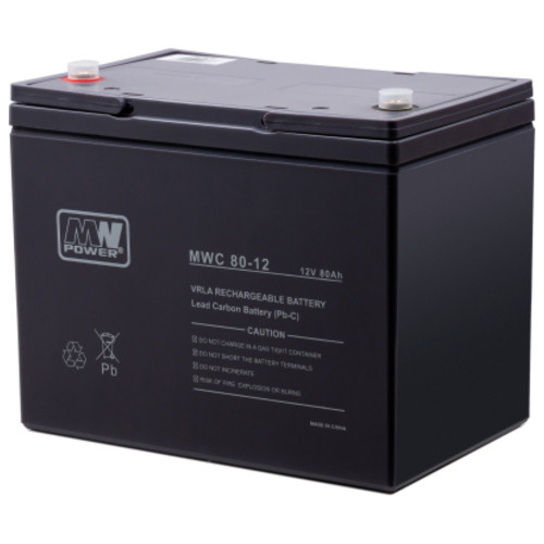 Батарея до ДБЖ MWC CARBON 12V-80Ah (MWC 12-80C) фото №2