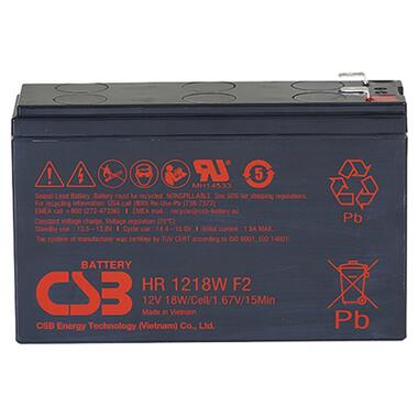 Батарея до ДЖБ CSB HR1218WF2 12V 18W (HR1218WF2) фото №1
