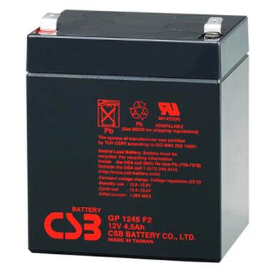 Батарея к ИБП CSB GP1245F2 12V 4.5Ah (GP1245F2) фото №1