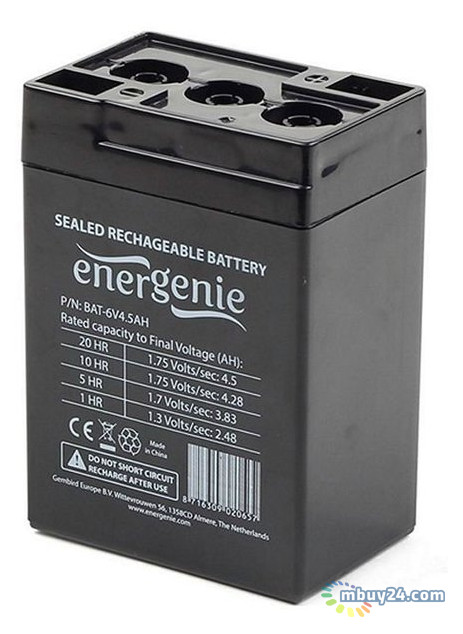 Батарея до ДБЖ Energenie BAT-6V4.5AH фото №1