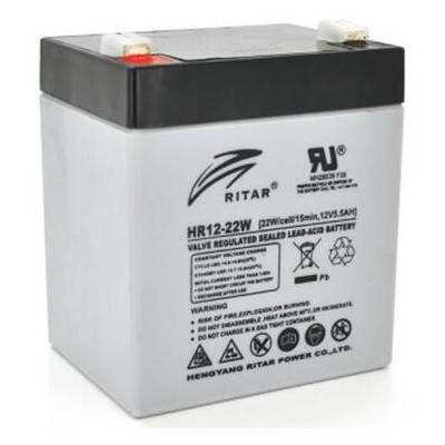 Батарея до ДБЖ Ritar 12V-5.0Ah (HR1222W) фото №1