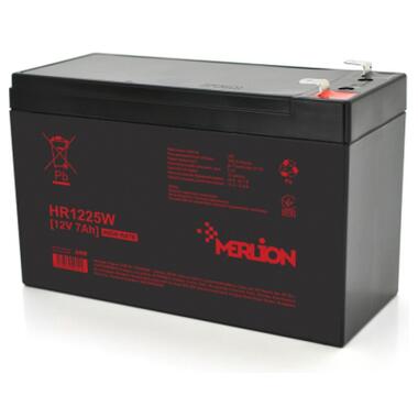 Батарея до ДБЖ Merlion HR1225W 12V 7Ah фото №1