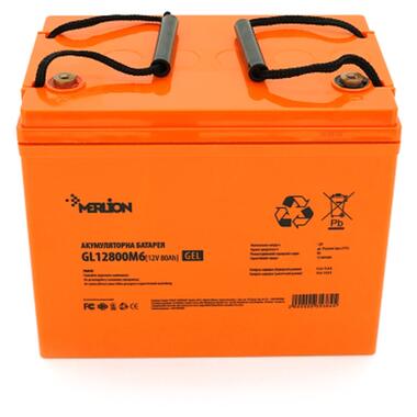 Батарея к ИБП Merlion 12V-80Ah GEL (GL12800M6 GEL) фото №2