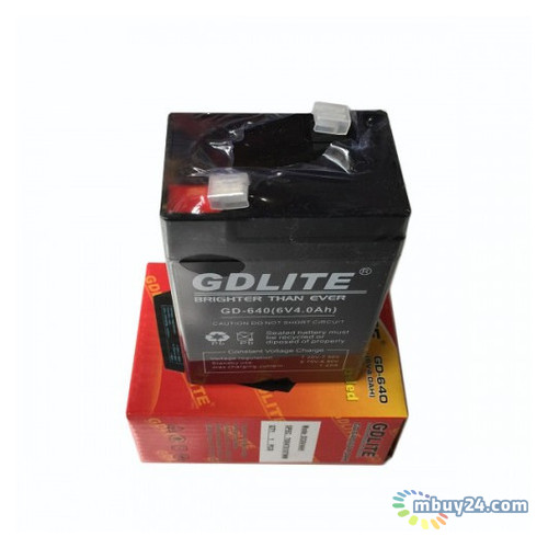 Акумуляторна батарея GDLITE 6V 4.0Ah GD-640 фото №2