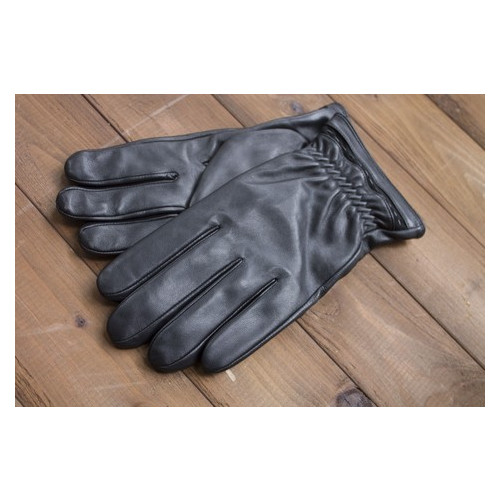 Чоловічі сенсорні шкіряні рукавички Shust Gloves 931s1 фото №2