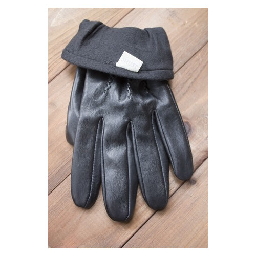 Чоловічі сенсорні шкіряні рукавички Shust Gloves 938s1 фото №3