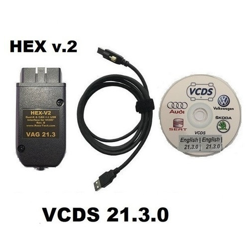 Діагностичний сканер-адаптер VAG VCDS 21.3.0 PRO HEX v.2 ВАСЯ Діагност COM v.2021 ВІДЕО ІНСТРУКЦІЯ фото №1