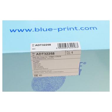 Фільтр повітряний Blue Print Lexus Toyota (ADT32258) фото №5