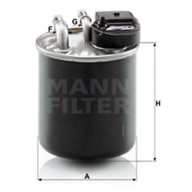 Фільтр паливний MANN-FILTER MB SPRINTER III (907, 910) 18-, VITO III (447) 14- (WK820/20) фото №1