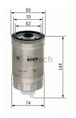 Фільтр паливний Bosch 1457434516 фото №1